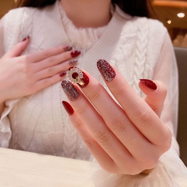 Almond Fake Nails False Nail 4 4 4