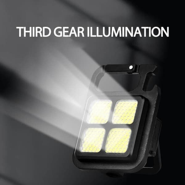 Monitoiminen Keychain Light taskulamput Tehokas taskulamppu