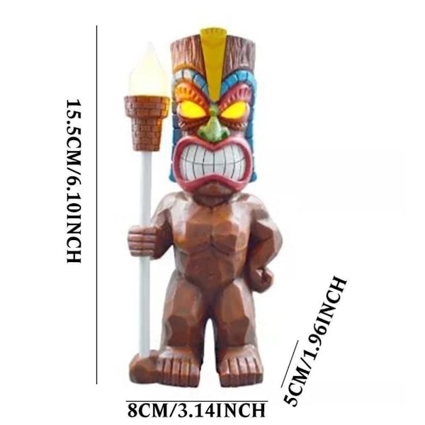 Totem Figur Ornamenter LED Lys SMILE TOTEM SMILE TOTEM Smile Totem