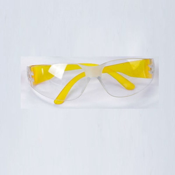 Anti-Splash Øjenbeskyttelse Arbejdssikkerhedsbriller GUL Yellow