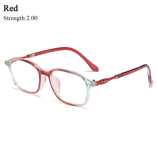 Läsglasögon Glasögon RED STRENGTH 2,00 STRENGTH 2,00 red Strength 2.00-Strength 2.00