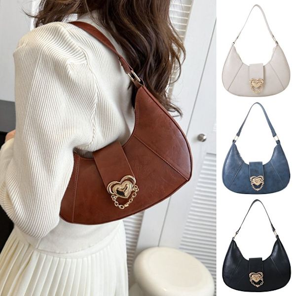 Skuldertaske Underarmstasker BEIGE beige