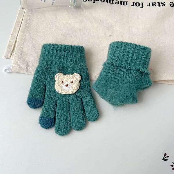 Børnehandsker Full Finger Handsker GRÅ gray