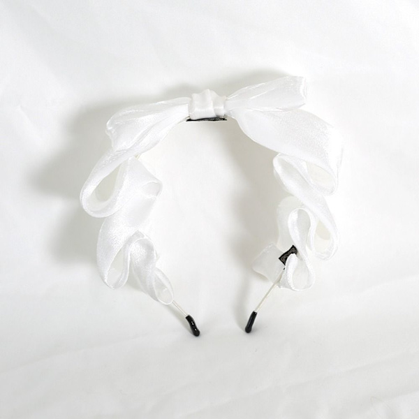 Pannebånd Hårtilbehør HVIT white