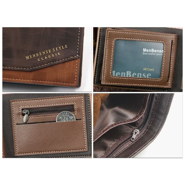 Herrplånbok Hinge Wallet LJUSBRUN light brown