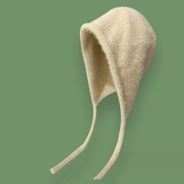 Ørebeskyttelseslue ullhette KHAKI Khaki