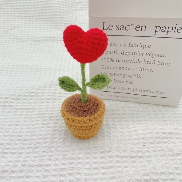 Konstgjorda blommor Handstickad blomma G G G
