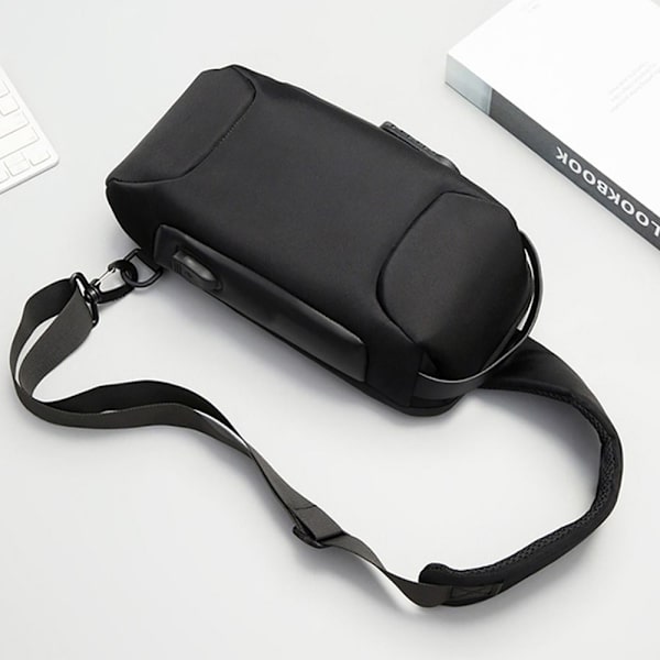 Bärbar förvaringsväska för Asus ROG Ally Game Conslole Case Crossbody-ryggsäck Navy Blue