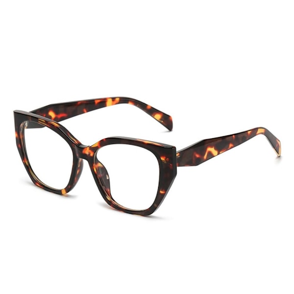 Anti-Blue Light Briller Overdimensionerede Briller BRUN BRUNE Brown