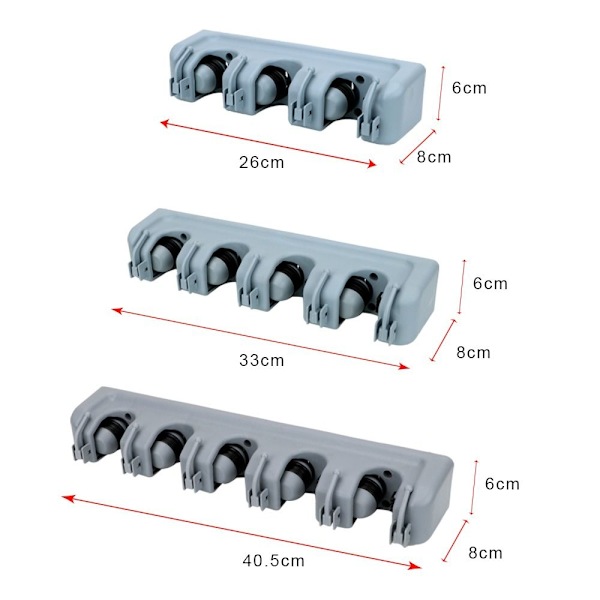 Kosteholder Moppebeslag 4 OG 5 HVID 4 OG 5 HVID 4 and 5 White