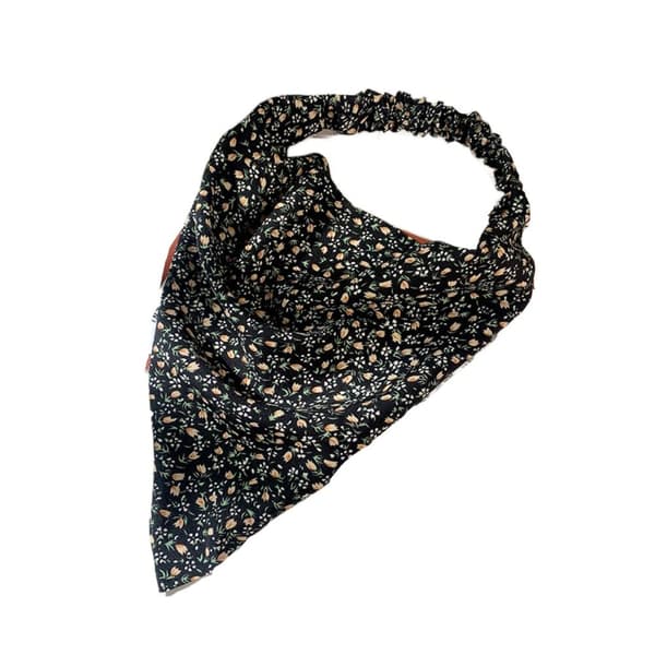 Triangle Head Wrap Pandebånd SORT Black