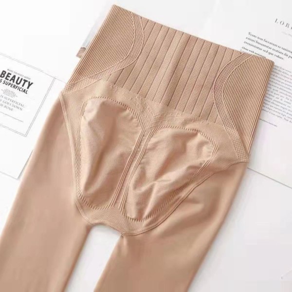 Vinter Strumpbyxor Winter Warm Leggings BEIGE 200G-B 200G-B Beige 200g-B-200g-B