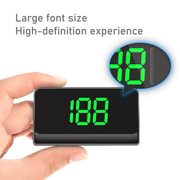 Head-Up Display för Bil, Hastighetsmätare HUD green KM/H-KM/H