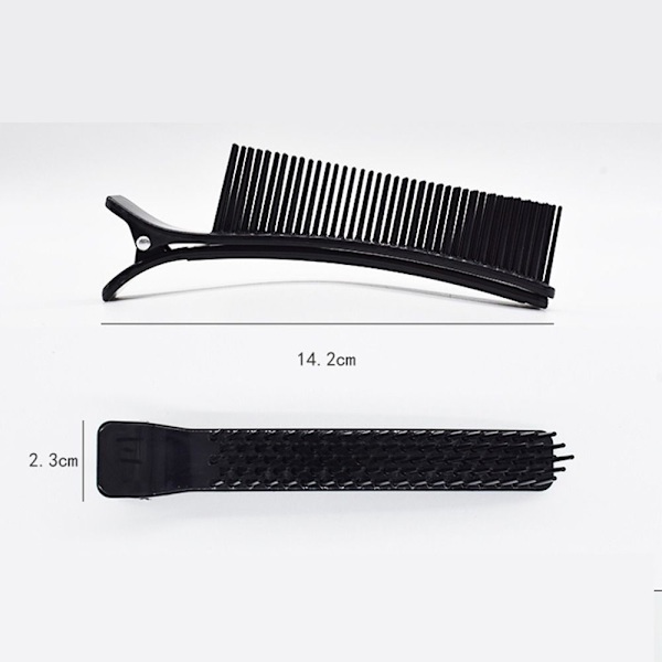 Frisørclips Hårclips SORT Black