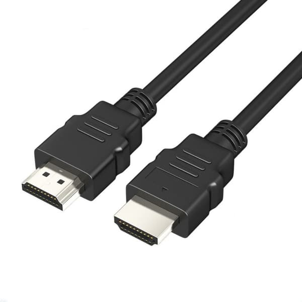 2.0 HDMI-kabel HDMI svart ledning 1,8M 1.8M
