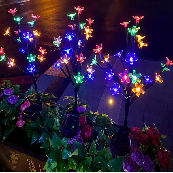 Solar Flowers Light Fairy String Lights ROSE