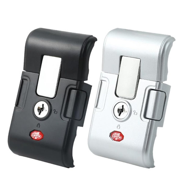 Koffertnøkkellås Bagasjelås SØLV TYPE2 TYPE2 silver Type2-Type2