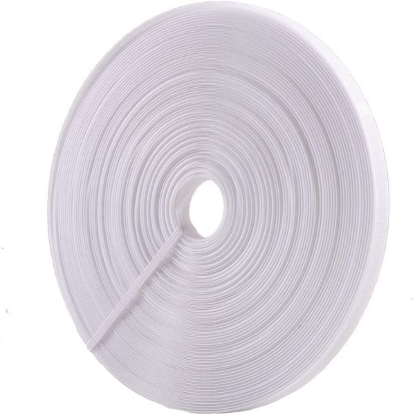 1 rulla 50 jaardin polyesteri luuttomaksi ompelu luuttomaksi valkoinen luuttomaksi