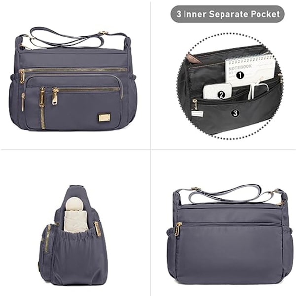 Crossbody Bag Olkalaukku VILLA Purple