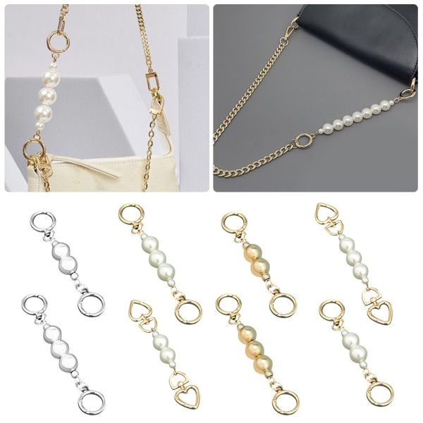2st Pearl Extension Chain Bag Strap Extender C C C
