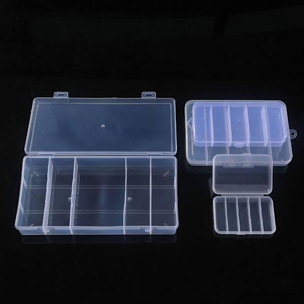 Förvaringslåda Smycken Pärlor Container 14,3X10X3,2CM 14.3x10x3.2cm