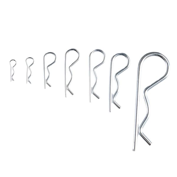 125 Stk Splint Hårnål R Shape Clips