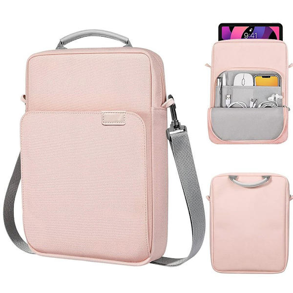 9-11/13,3 tums axelväska för case 9-11 tum ROSA ROSA 9-11 inchPink