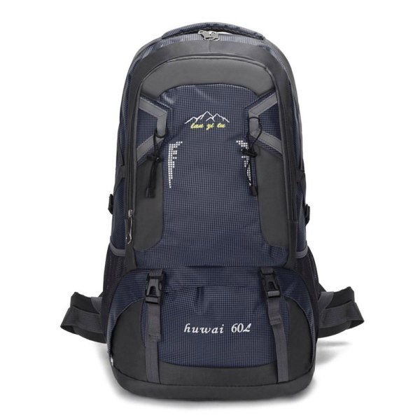 60L matkatavaralaukku retkeilyreppu NAVY BLUE Navy Blue