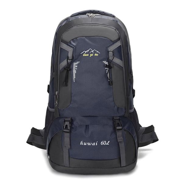 60L Reisebagasjeveske Turryggsekk NAVY BLÅ Navy Blue
