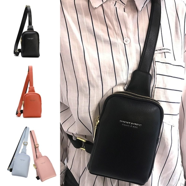 Dam Sling Bag Chest Fanny Packs BLÅ blue