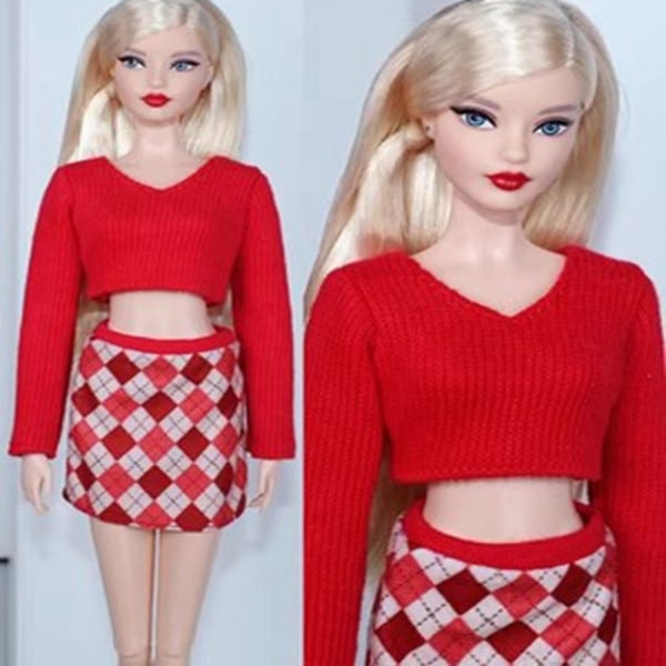 11,5" Dolls Takki Doll Princess -vaatteet 6 6 6