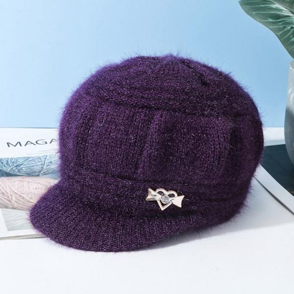 Ullhatt Cap LILA Purple