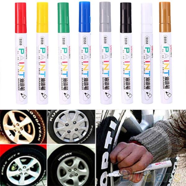 3PCS Permanent Paint Marker Graffti Oily Marker Paint Marker Pen