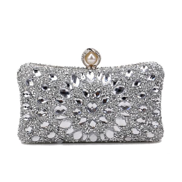 Aften tasker Clutch pung BLÅ BLÅ blue