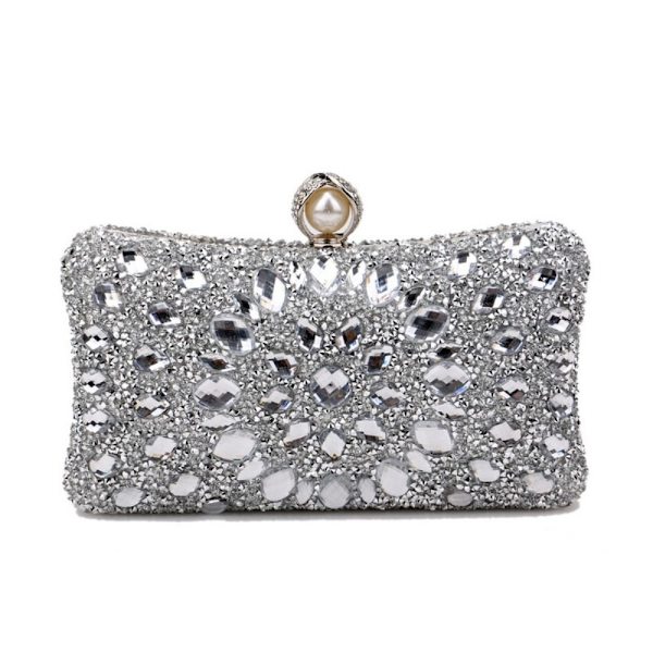 Aftentasker Clutch Pung SØLV SØLV silver