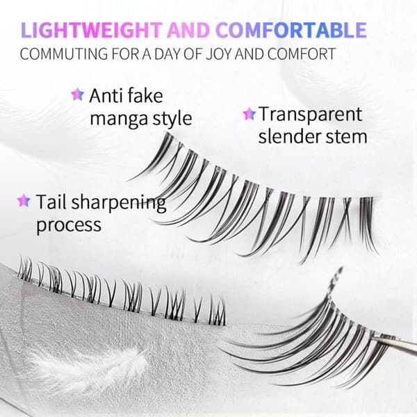 Tekoripset Paksut pitkät silmäripset M27 M27 M27