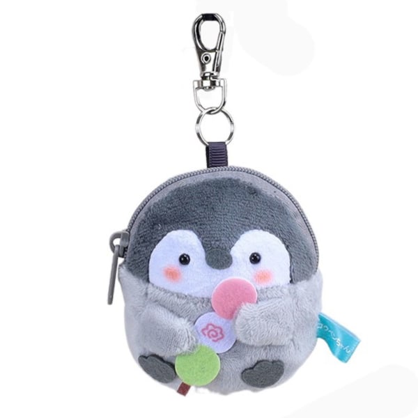 Tegneserie Penguin Purse nøkkelring anheng 9 9 9