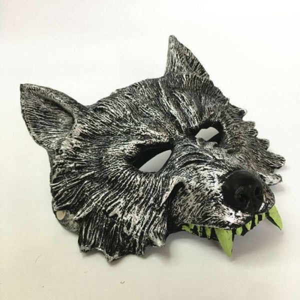 Halloween Ihmissusihanskat Wolf Head 6 6 6