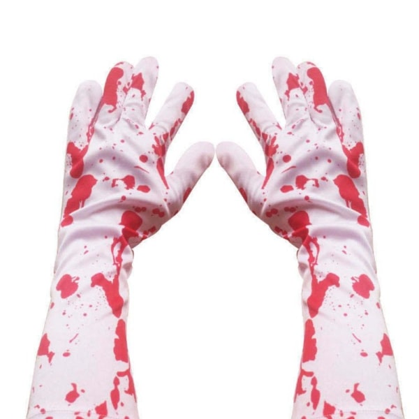 Halloween Bloody Gloves Bloody Duk FÖRKLÄDE FÖRKLÄDE apron