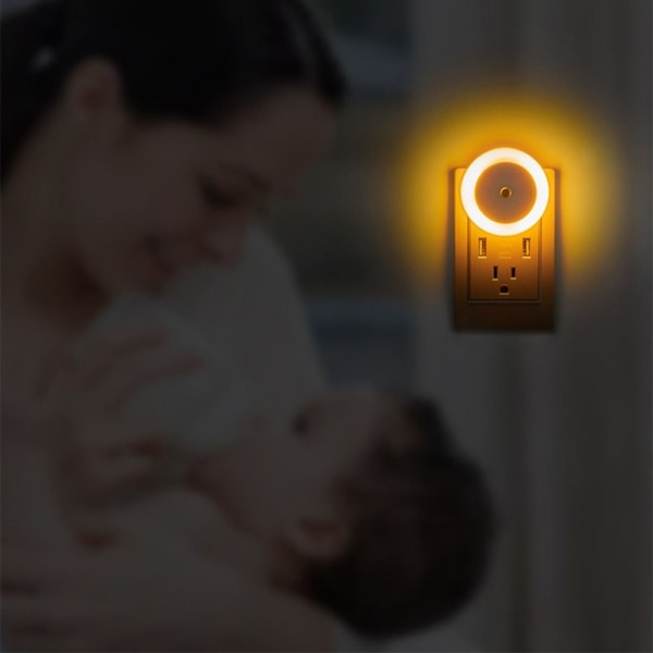 Energisparende stikkontakt Lights Smart Lights AMBER LIGHT UK UK Amber Light UK-UK