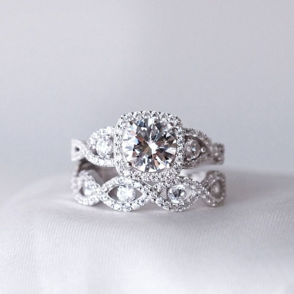 Pyöreä Diamond Set Sormus Timanttisormus SORMUSKOKO 10 SORMUSKOKO 10 Ring size 10