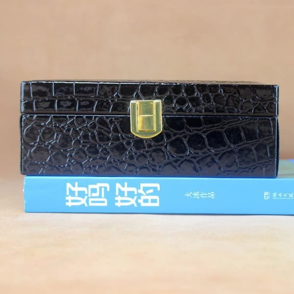 Packbox Läderbox Smyckeskrin