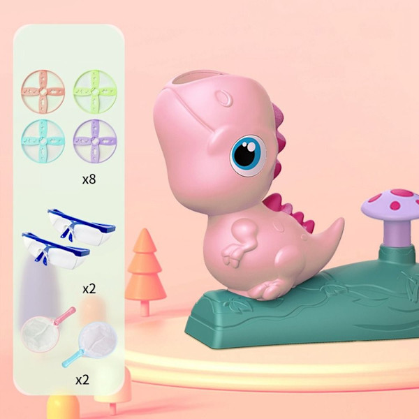 Air Rocket Launcher Rocket Flying Disc PINK pink