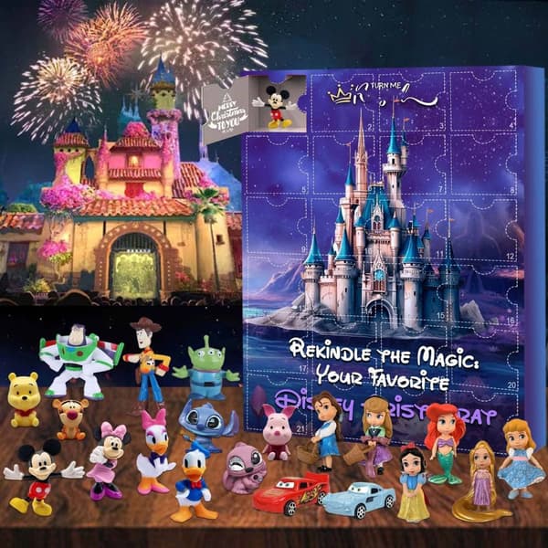 Jule Mickey Mouse Blind Box 24 Dages Nedtællingskalender E E