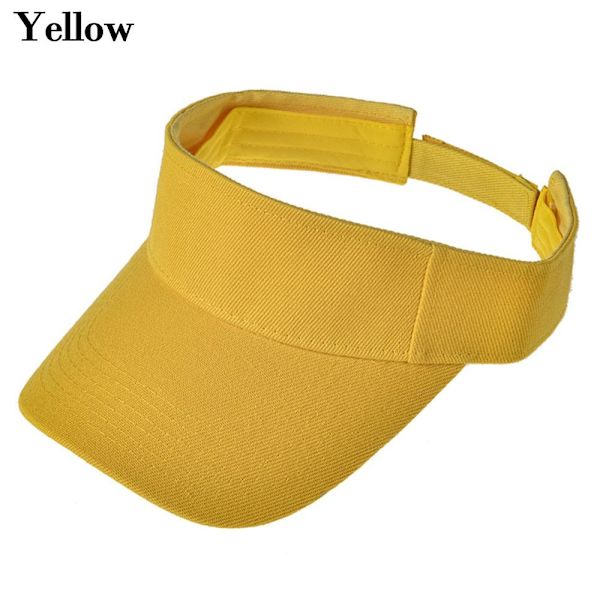 Sommarbaseballhatt Solskyddshatt GUL Yellow