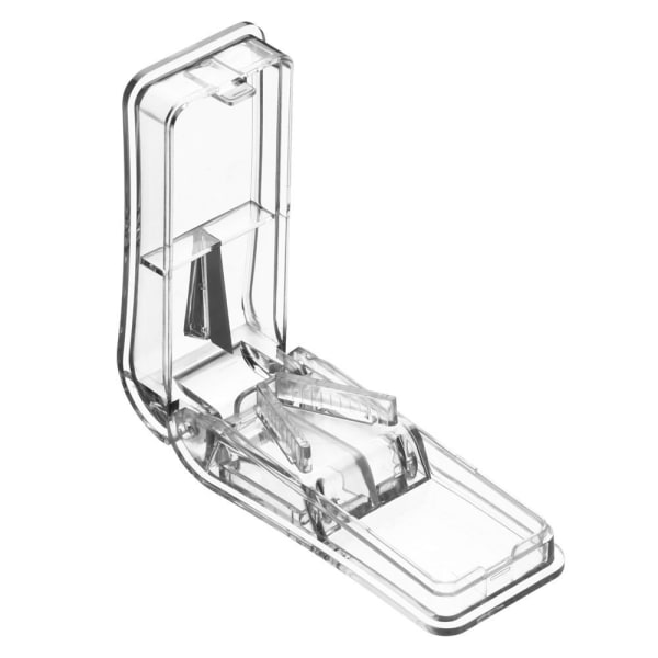 Mini Pill Splitter Multiple Pill Cutter TRANSPARANT transparent