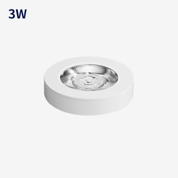 Spot LED Downlight Taklys 3W HVIT 3W HVIT 3W White