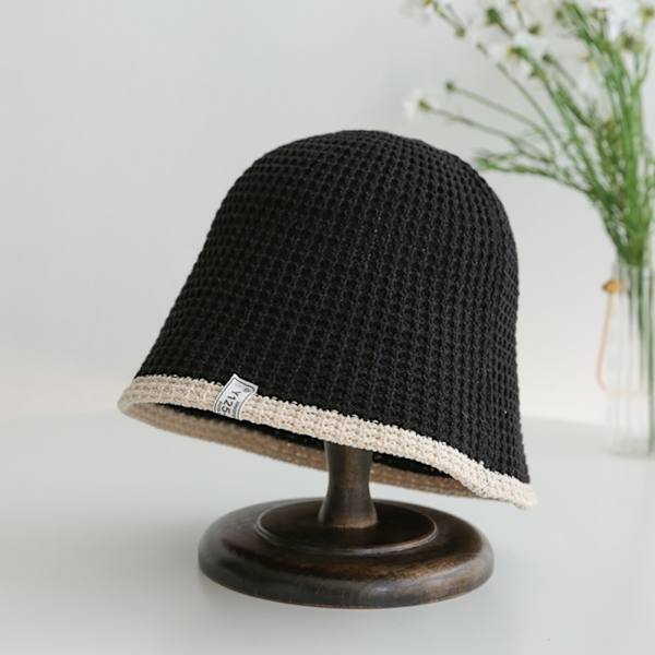 Bucket Hat Fisherman Hat MUSTA Black