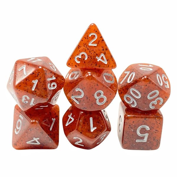 7 stk/sæt DND-terninger Polyhedriske terninger STYLE 3 STYLE 3 Style 3
