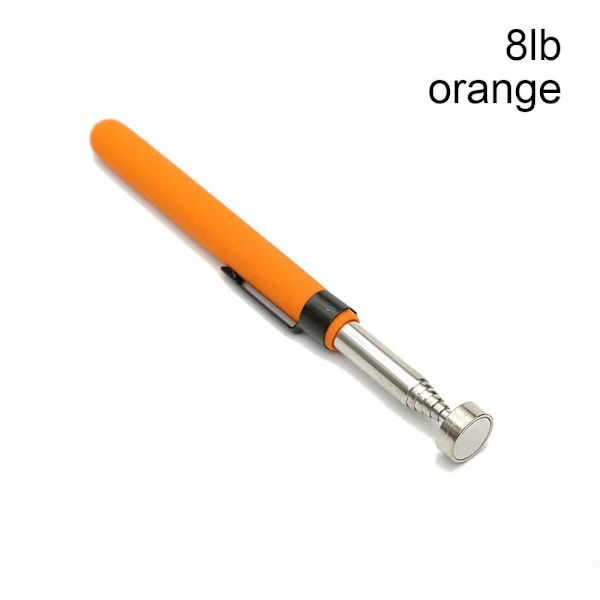 2 stk Magnetisk penn pickup stang 2 STK 8LB ORANSJE 2STK 8LB ORANSJE 2Pcs 8lb orange